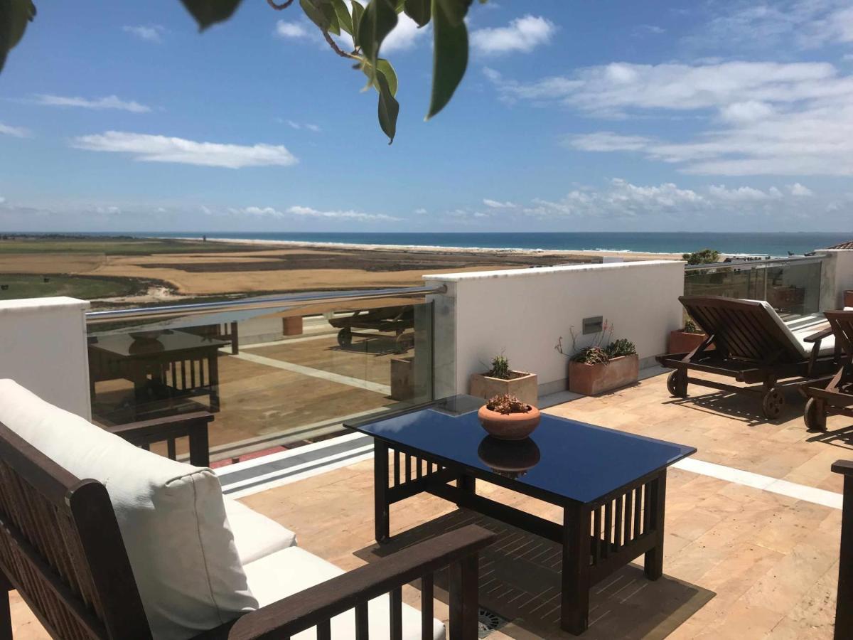 Marina 1 Atico de Lujo independiente Vistas al mar Piscina Conil De La Frontera Exterior foto