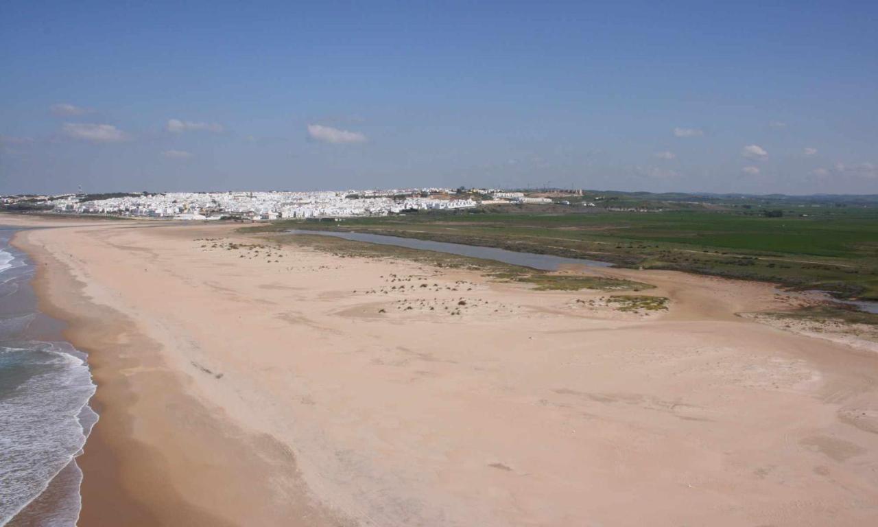Marina 1 Atico de Lujo independiente Vistas al mar Piscina Conil De La Frontera Exterior foto